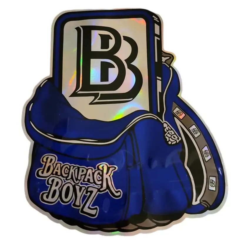 Blue Backpack Boyz 3.5G Mylar Bags