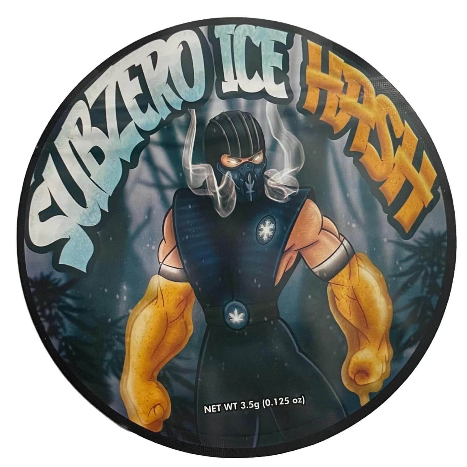 Subzero Ice Hash Mylar Bag 3.5 Grams