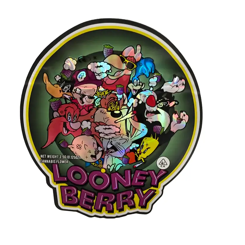 Looney Berry 3.5G Mylar Bags
