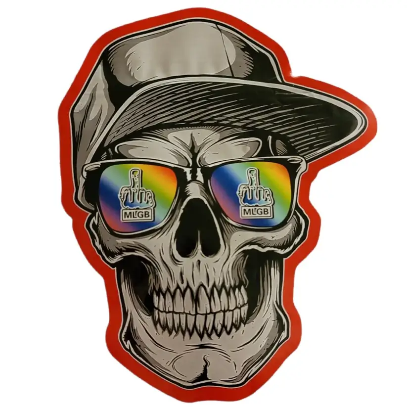MLGB Skeleton 3.5G Mylar Bags